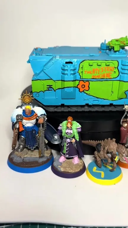 Mystery Machine Figure Parade