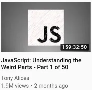 JavaScript Understanding the Weird Parts
