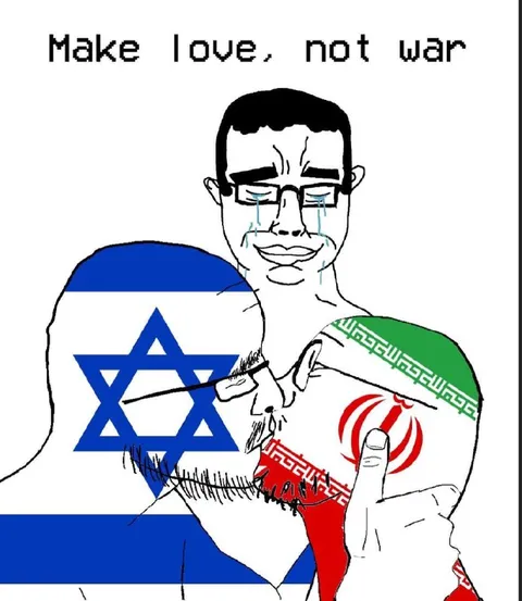 Make Love Not War Hug