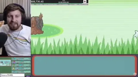 Kicking a Magcargo in Pokémon