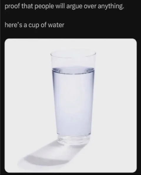 People Argue Over Anything