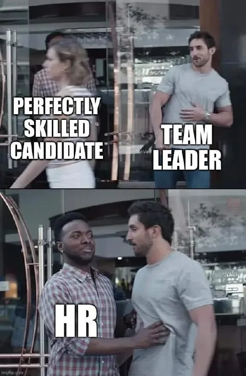 HR Stops the Perfect Candidate
