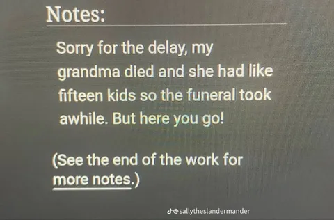 Grandma's Fifteen Kids Funeral
