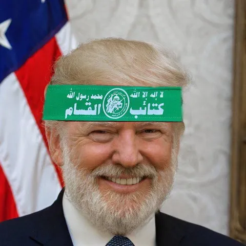 ترامب بعصابة كتائب القسام