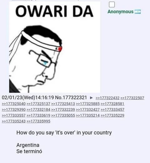 How Do You Say It’s Over