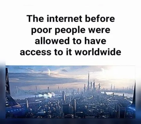Internet Before Poor People
