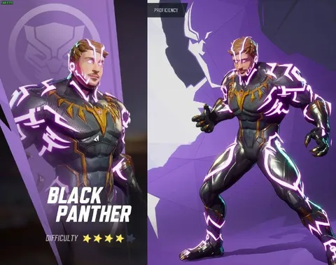Black Panther Difficulty Four Stars