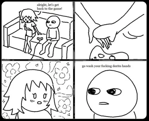 Wash Your Dorito Hands