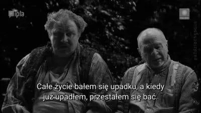 Bałem się upadku