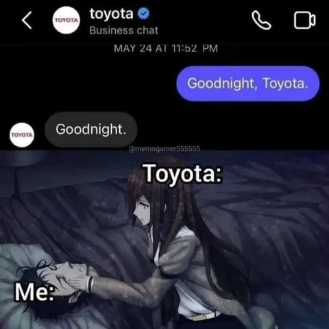 Toyota Says Goodnight