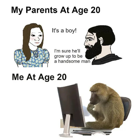 My Parents at Age 20 vs Me