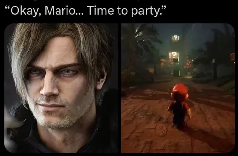 Okay Mario, Time to Party