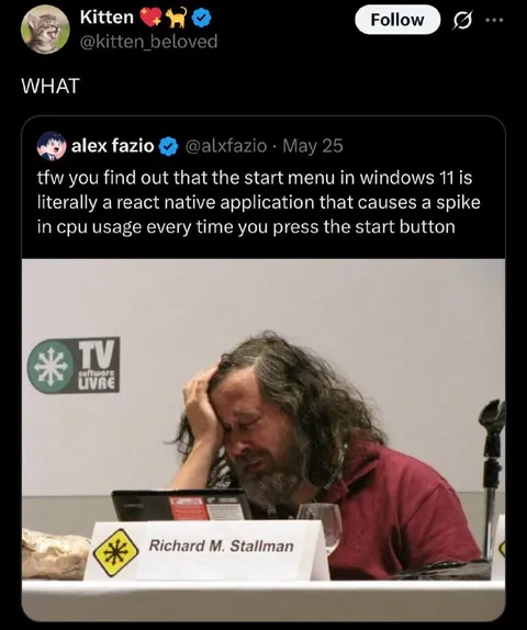 Windows 11 Start Menu Betrayal