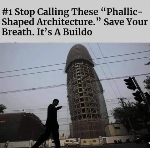 Phallic-Shaped Architecture Buildo
