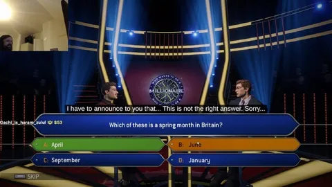 Wrong Answer on Millionaire