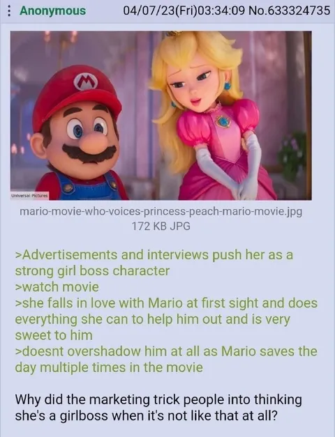 Peach Is Not a Girlboss