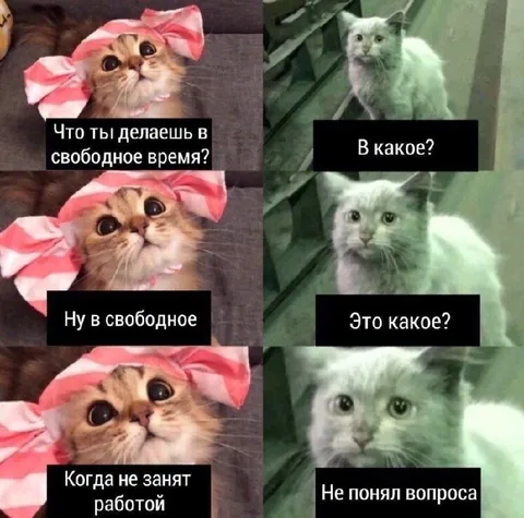 Когда не понимаешь свободное время