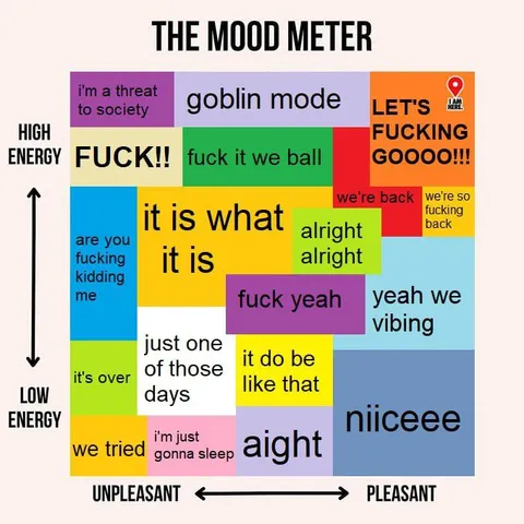 The Mood Meter Chart