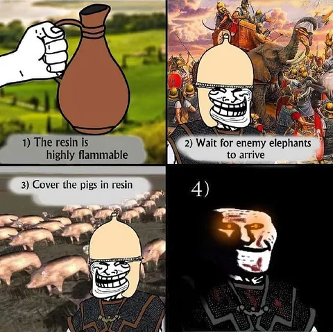 Resin Pigs and Enemy Elephants