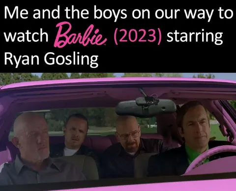 Breaking Bad Watches Barbie