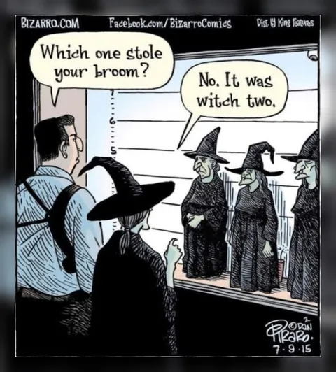 Which Witch Stole the Broom?