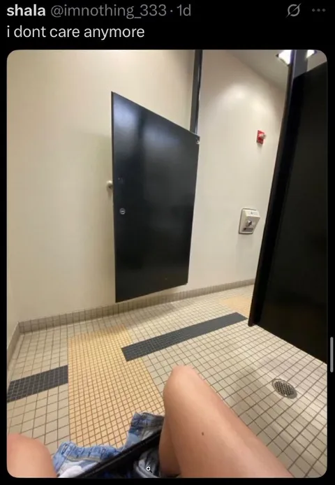 I Dont Care Anymore Bathroom