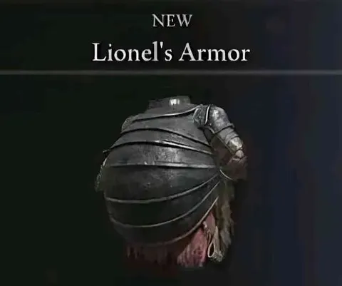 Lionel's New Armor