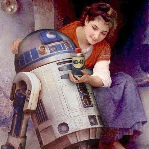 WD-40 for R2-D2