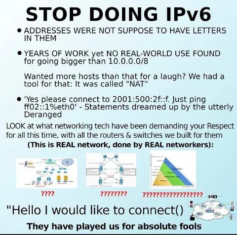 Stop Doing IPv6