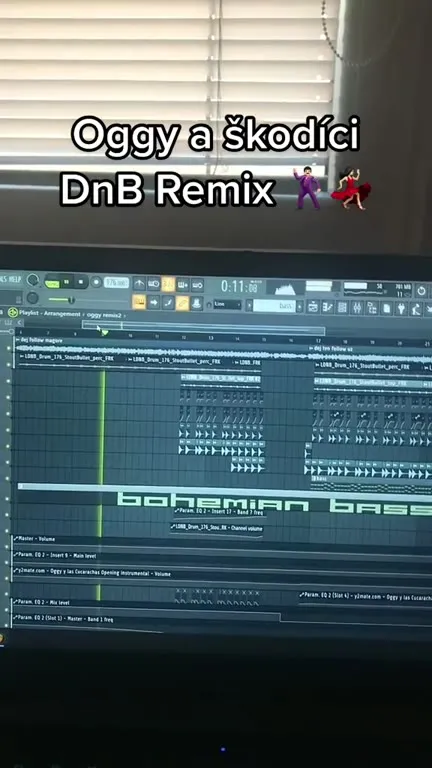 Oggy a škodíci DnB remix