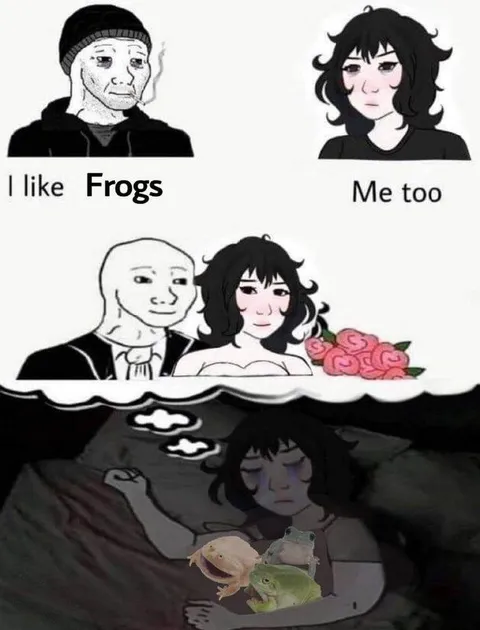 I Like Frogs Wedding Meme