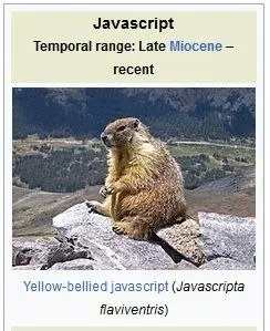 Yellow-Bellied Javascript Animal