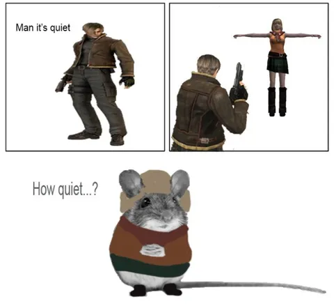Man It’s Quiet Hamster