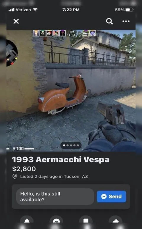 1993 Aermacchi Vespa Listing