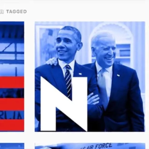 Biden Instagram N Reveal
