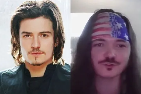 Орландо Блум дома