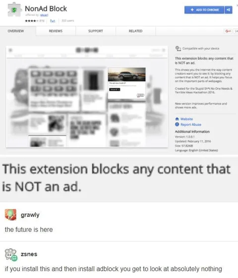 Non-Ad Blocker Reviews
