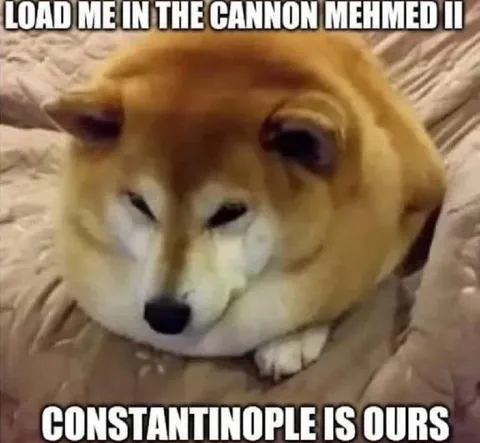 Load Me in the Cannon Mehmed II