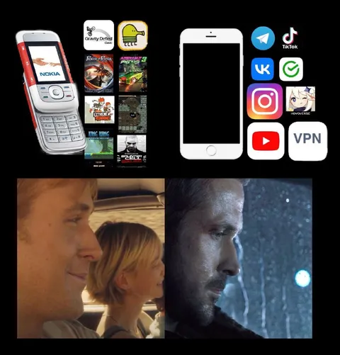Nokia Childhood Versus Smartphone Adulthood