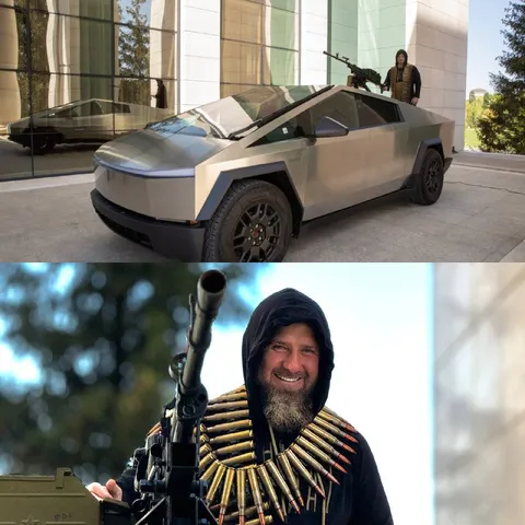 Кибертрак с пулемётом