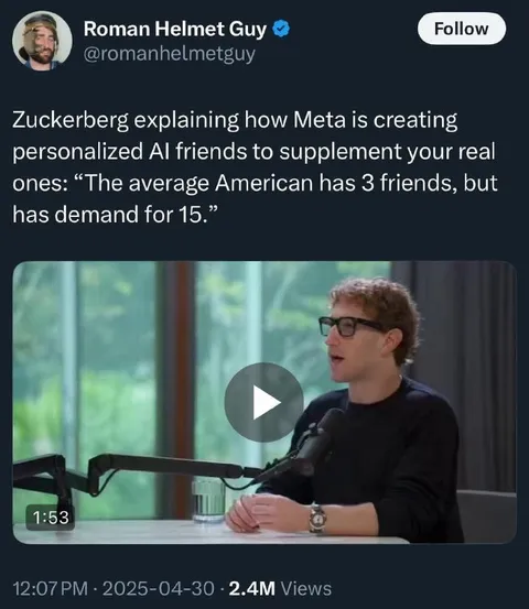 AI Friends for Extra Demand