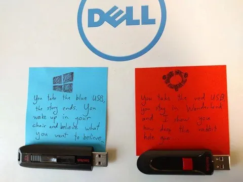 Blue USB or Red USB