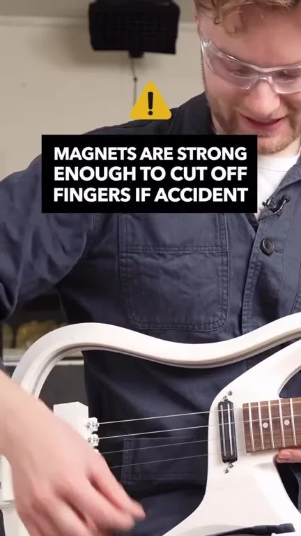 Magnetic Guitar Experiment