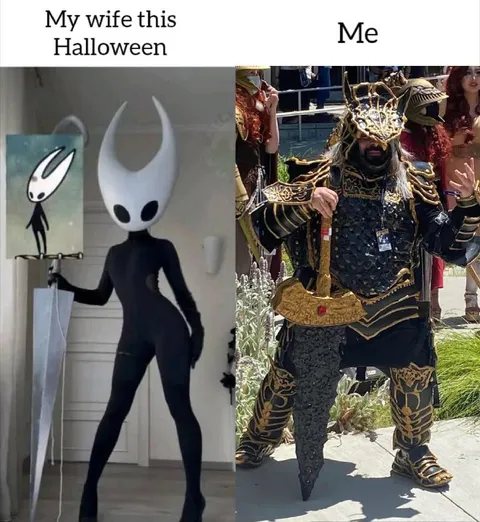My Wife This Halloween, Me