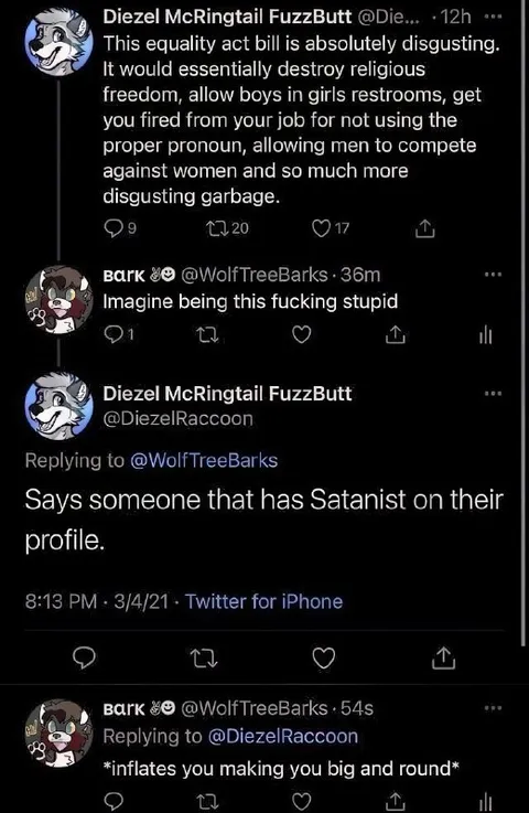Satanist Calls Out Equality Critic