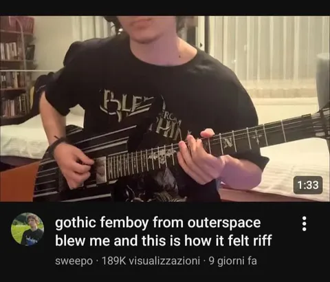 Gothic Femboy Riff
