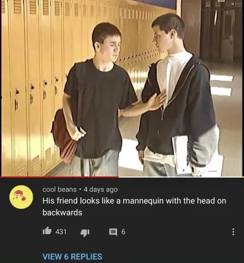 Mannequin Head Backwards