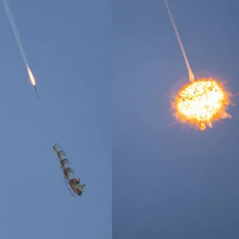 Ракета и внезапный взрыв