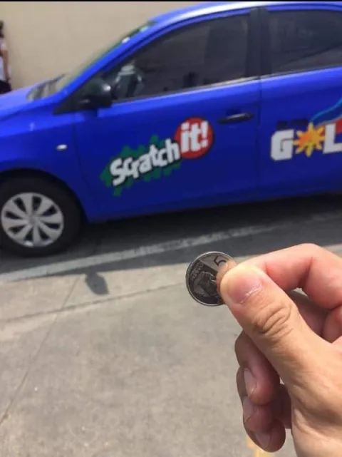 Five-Cent Scratch Car