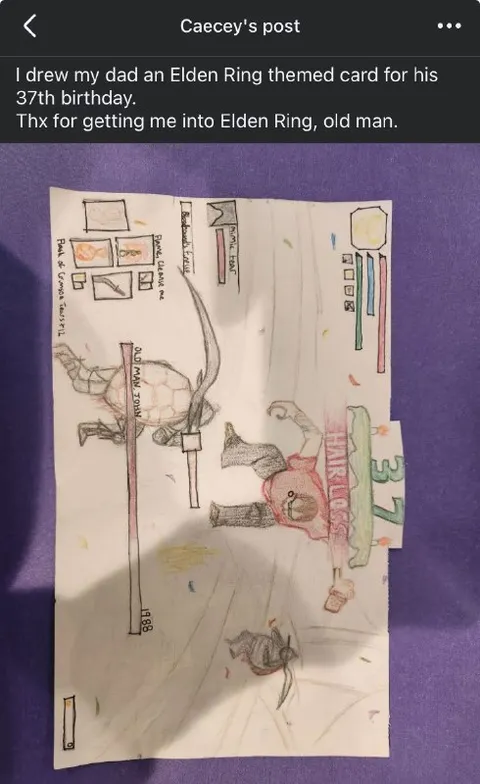 Elden Ring Birthday Card